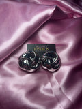 Fashionable twist clip on earrings